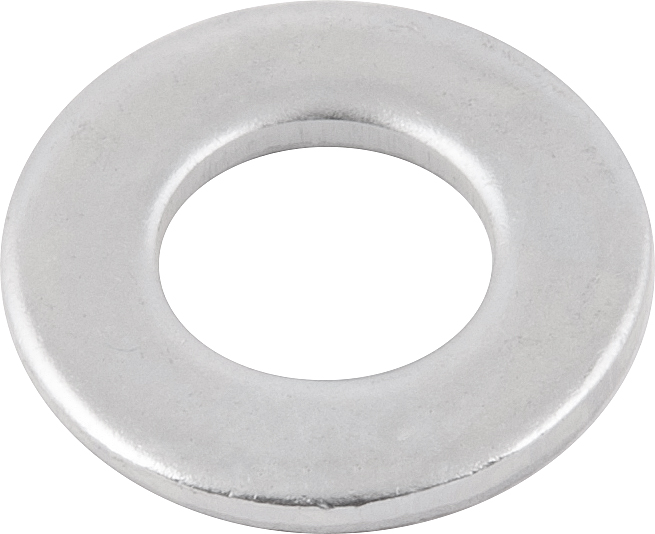 Arruela lisa 5/8", zincada, com 100und VONDER